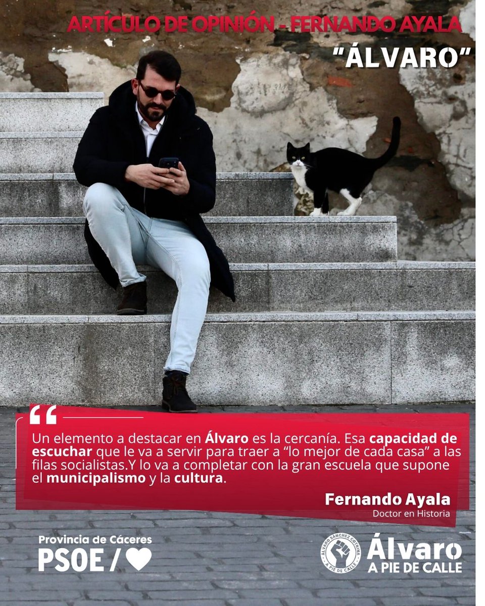 PSOE provincia de Cáceres tweet media