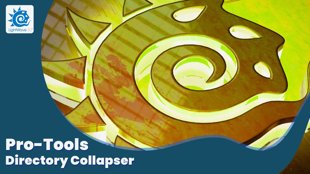 Lightwave 3D ProTools - Directory Collapser. https://t.co/81HMDp9Ffj