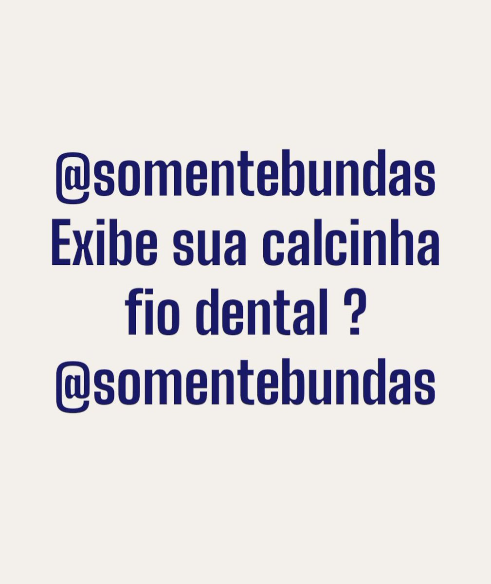 Somente Bundas tweet media