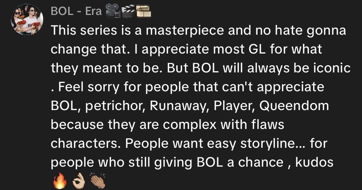 ThatOtherGyal's tweet image. BOL -Era said it. I Couldn’t say it much better;
#fayeperaya 
#BrokenOfLoveหัวใจช้ำรัก 
#brokenoflove
#BOL
