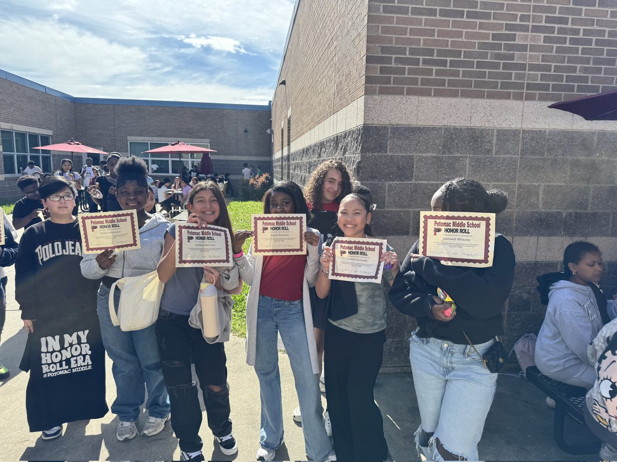 PotomacMS's tweet photo. 🎓🐾 Potomac Middle School Panthers Honor Roll – Quarter 3 🐾🎓 Celebrating the dedication, hard work, and achievement of our incredible students who earned Honor Roll this quarter. Your commitment to excellence truly shows, and we are proud of all you’ve accomplished. https://t.co/sy5hYSlOCT
