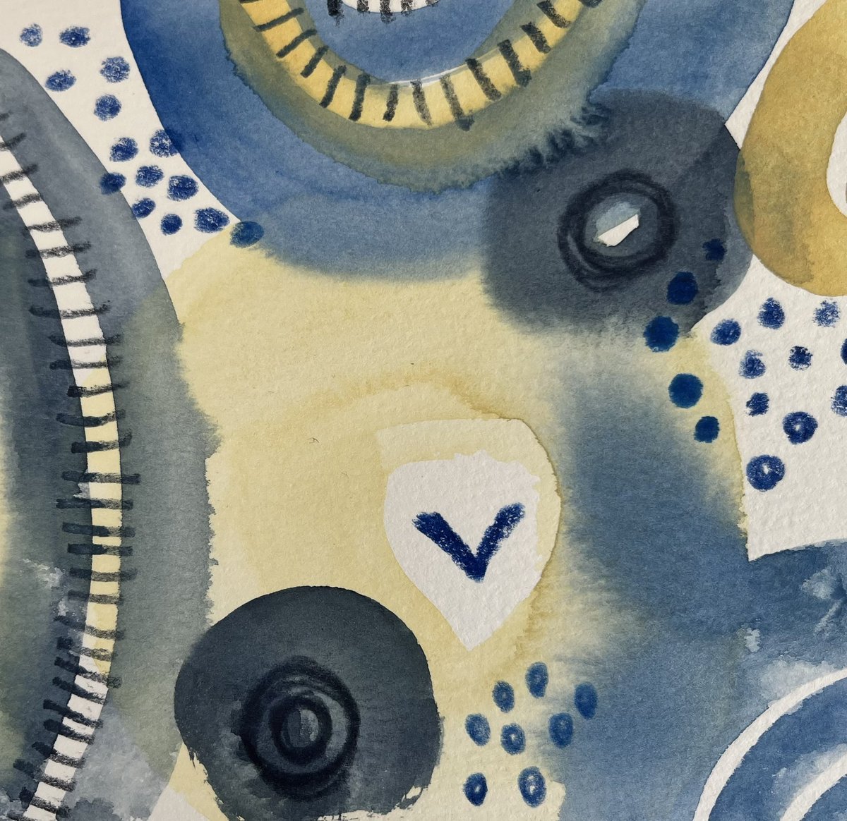 draw4wellbeing's tweet photo. A bird in flight #sketcbook #mentalhealthawareness #mentalhealthmatters #mentalhealth #watercolour https://t.co/RZeFN6SafF