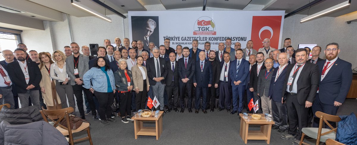 Genel Müdürümüz Abdulkadir Çay, Türkiye Gazeteciler Konfederasyonu’nun 30. Başkanlar Kurulu Toplantısına katıldı. 

Genel Müdürümüz Çay’ın sektöre yönelik mesajlarından satır başları:

📌⁠Küresel dijital platformların tahakkümüne karşı emeği görünür kılan ve adil gelir