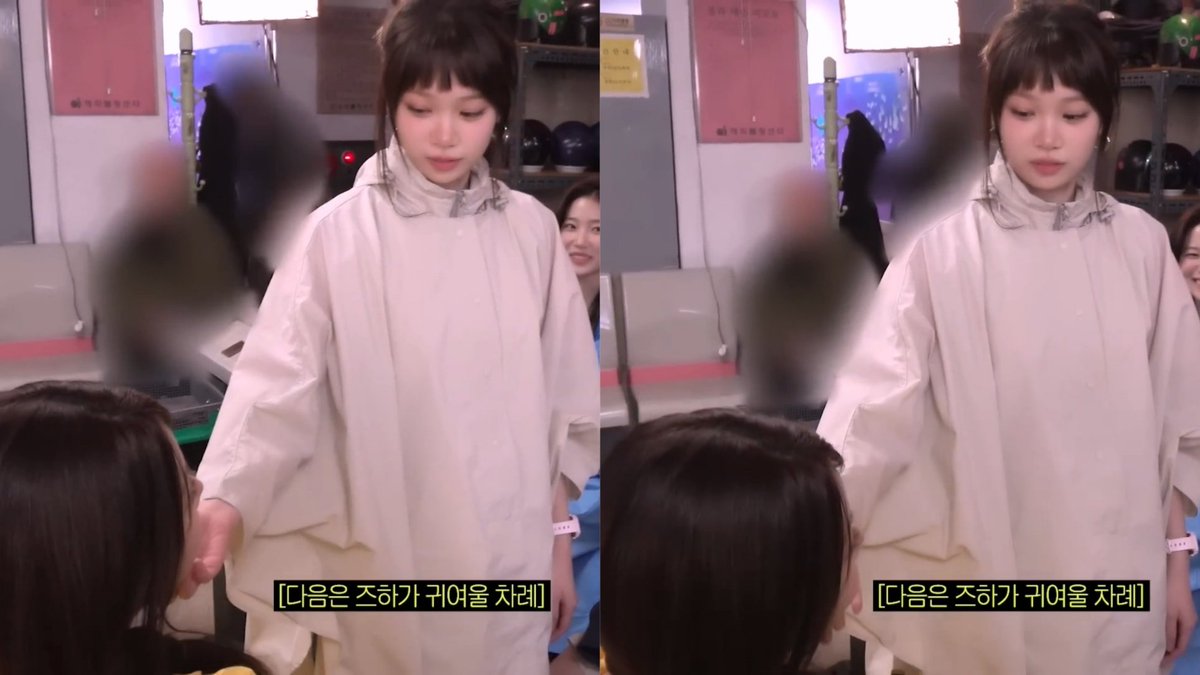 귀여우면 바로 턱에 손 가져가는 버릇