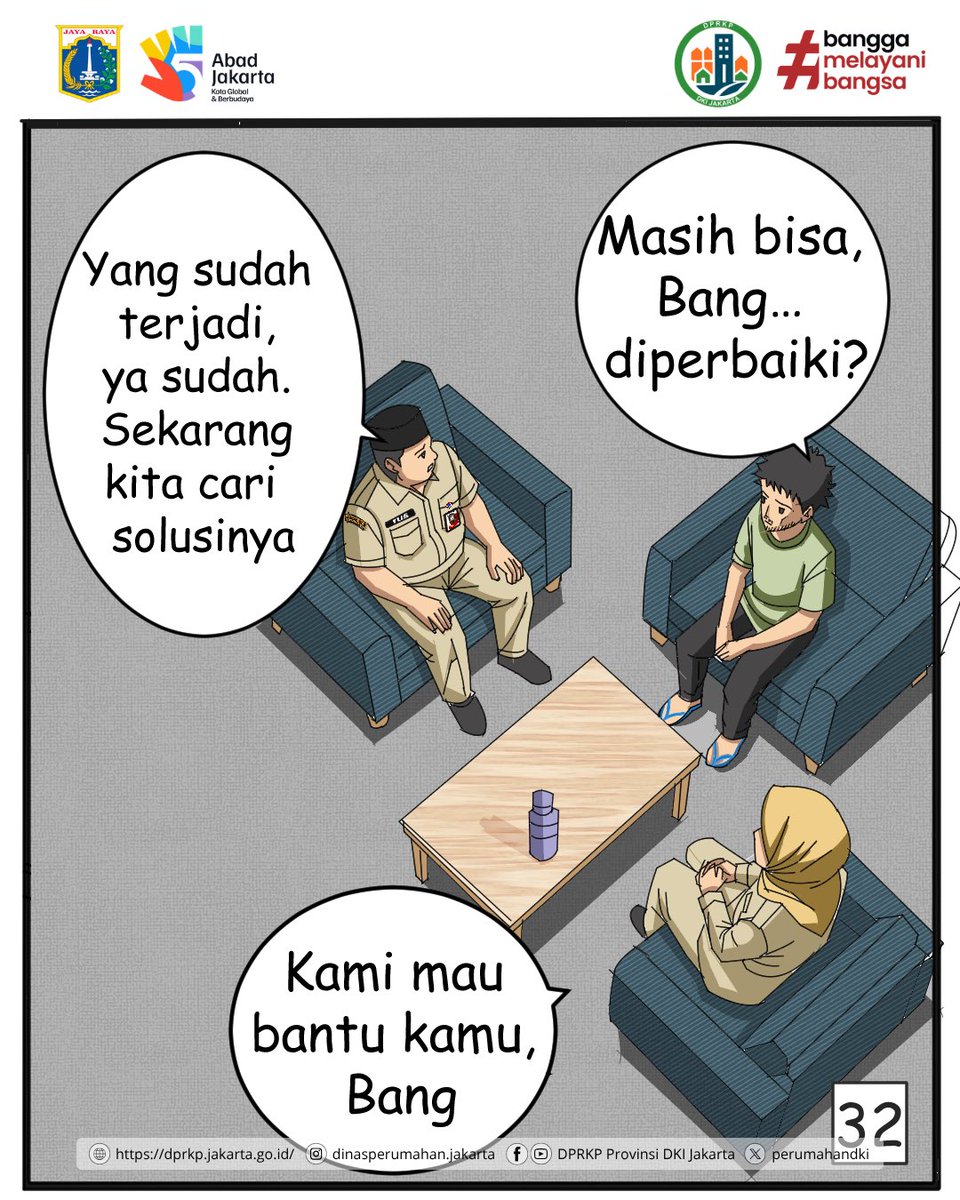 perumahandki's tweet image. #DPRKP #DinasPerumahan #PemprovDKI #DKIJakarta #KomikBangRus #JakartaKotaGlobal #LimaAbadJakarta #JagaJakarta