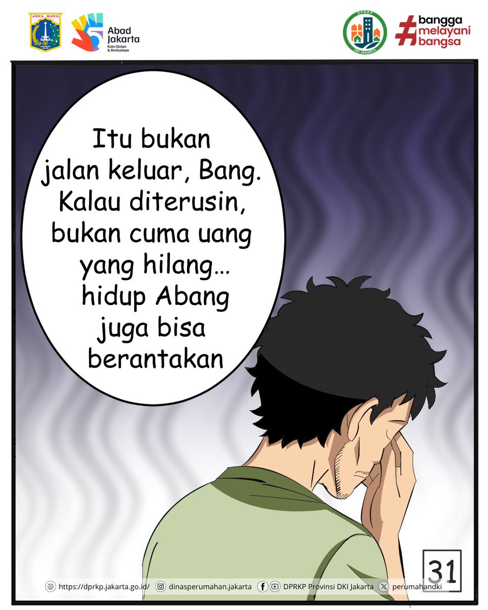 perumahandki's tweet image. #DPRKP #DinasPerumahan #PemprovDKI #DKIJakarta #KomikBangRus #JakartaKotaGlobal #LimaAbadJakarta #JagaJakarta