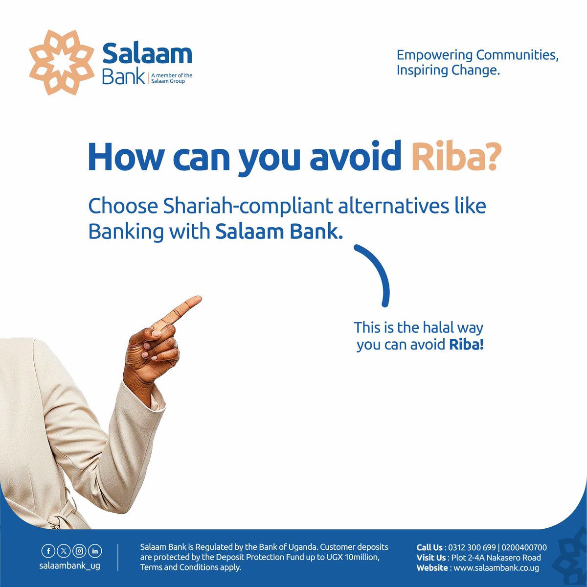 salaambank_ug's tweet image. For more information call 0312300699 or WhatsApp 0703888866
#EmpoweringCommunities
