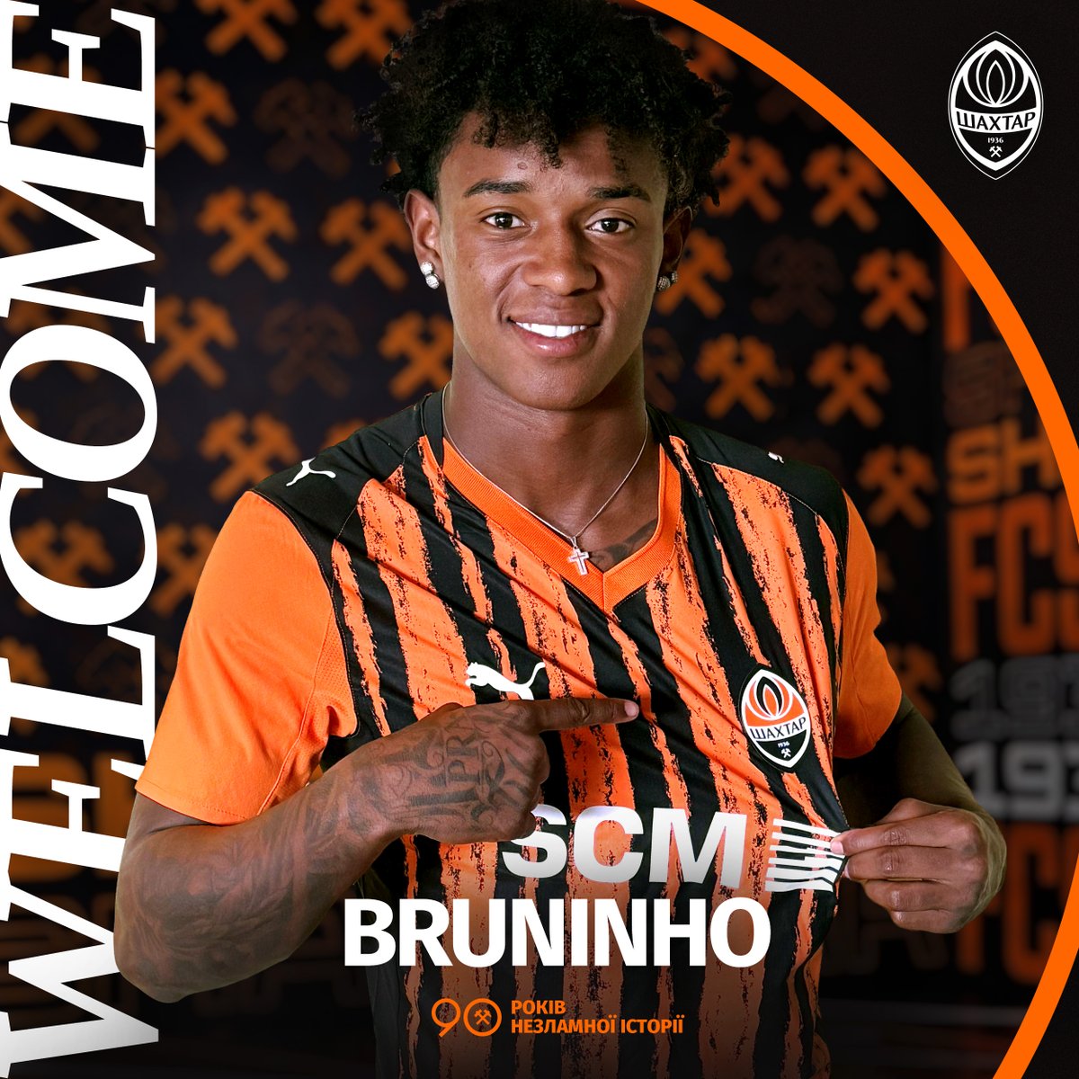 FCShakhtar_eng's tweet image. 🇧🇷 Bruninho joined Shakhtar! ⚒️

✍️ A three-year contract has been signed with the 17-year-old Brazilian winger. The player will officially join the team after turning 18 in August 2026 🧡

📝 Find out more: shakhtar.com/en/news/2026/a….

#Shakhtar #football