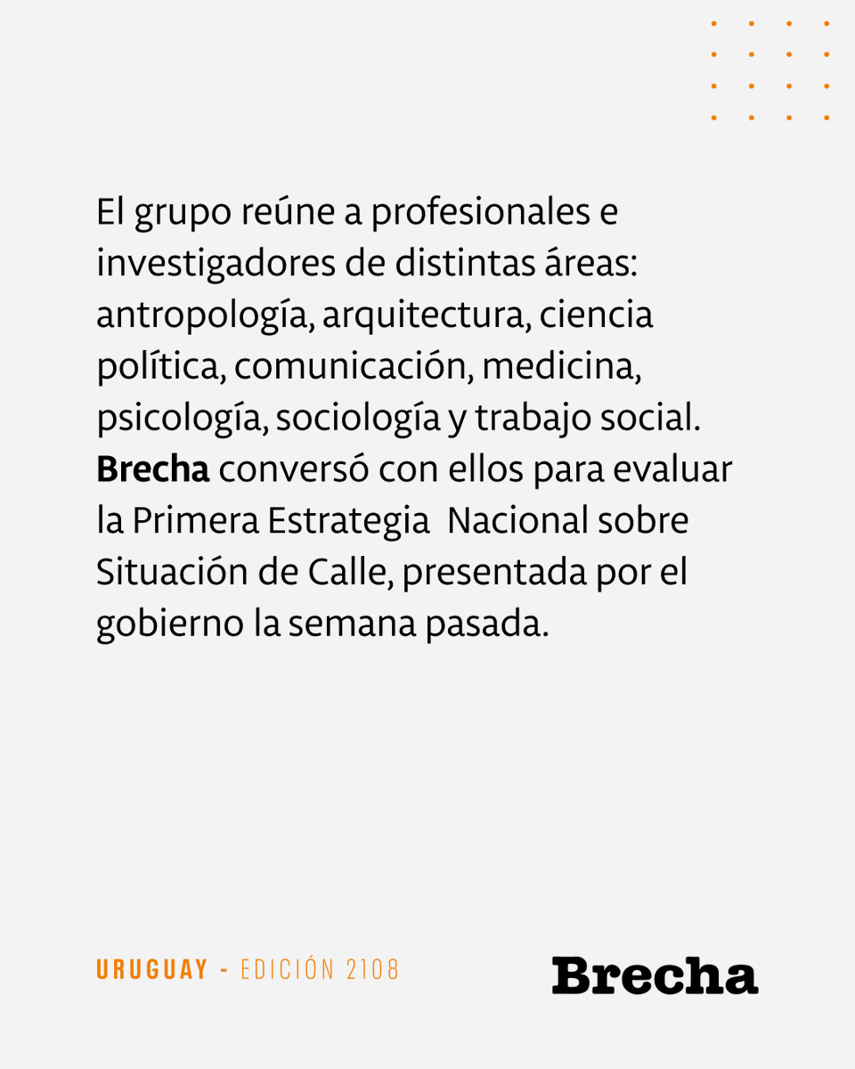 SemanarioBrecha's tweet photo. 📰 «En Uruguay tenemos una fábrica de personas en situación de calle»

Con integrantes del núcleo interdisciplinario de la Udelar

🖋️ Daiana García
📸 Diego Vila

https://t.co/rH52GsGnZ2 https://t.co/V6rPiFaoHN