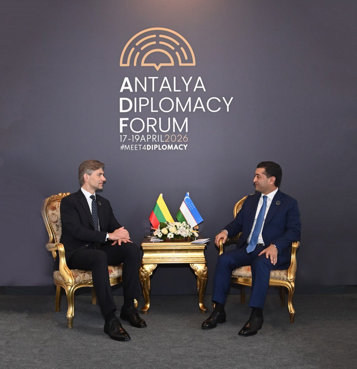 FM_Saidov's tweet image. Had a productive meeting with the Minister of Foreign Affairs of the Republic of #Lithuania H.E. @BudrysKestutis.

Our discussions focused on intensifying political dialogue, expanding trade and economic cooperation, increasing bilateral trade turnover, and deepening business