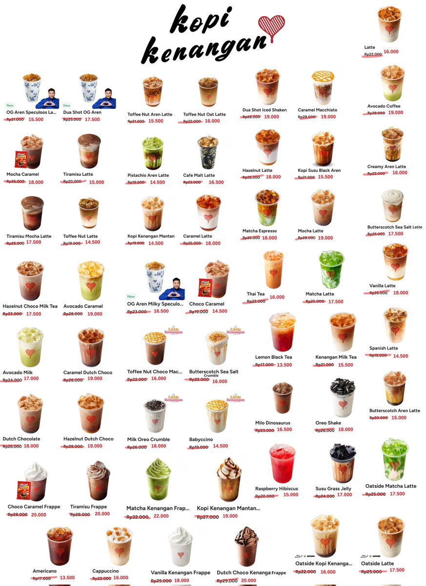 meimhouse's tweet photo. Gak perlu nunggu promo 😉
Kopi Kenangan murah tiap hari 😻

✨ Harga lebih murah dari apps
🛵 Pickup di outlet pilihanmu
🍰 All menu
📍 Lokasi seluruh Indonesia

Order:
Pilih menu ➡️ Bayar di aku➡️ Pickup (no bayar lagi!) 🧚🏻

Cuss WA: https://t.co/E37gS6FlCI

#zonauang #zonajajan https://t.co/yiGTIjFSOJ