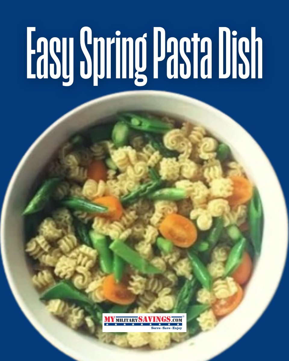 MyMilitarySvgs's tweet image. This dish is so delish!  Grab some of your favorite fresh veggies for this yummy pasta dish!  Make it colorful!

Find Out More - blog.mymilitarysavings.com/easy-spring-pa…

#mymilitarysavings #pastadish #freshveggies #sidedish #meal