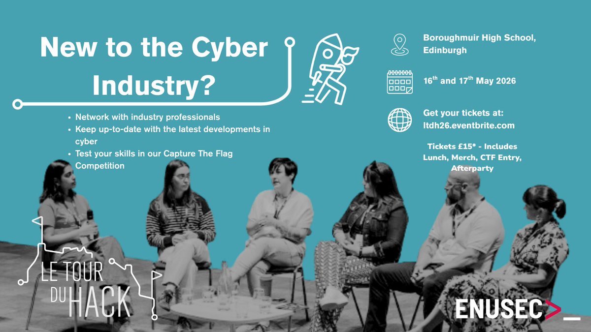 Edinburgh Napier University Security Society tweet media