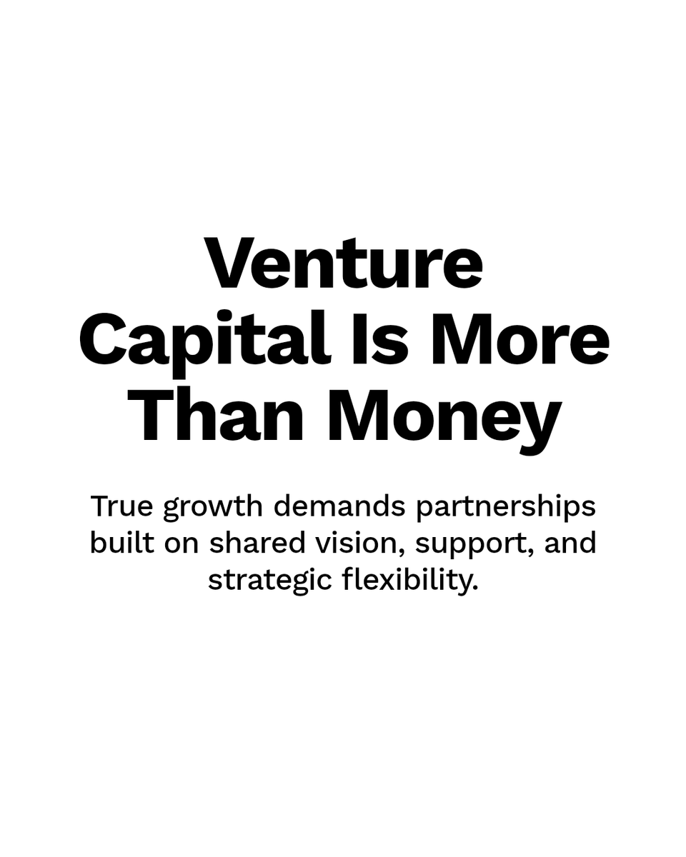 Minh_Q_Tran's tweet image. Designing venture relationships for growth is more than money. It's about building a partnership that evolves beyond the first round. Focus on aligned vision, hands-on support, and strategic agility to scale sustainably. #VentureCapital #VentureCapitalAsAService #VCaaS