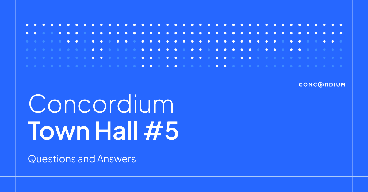 Concordium tweet media