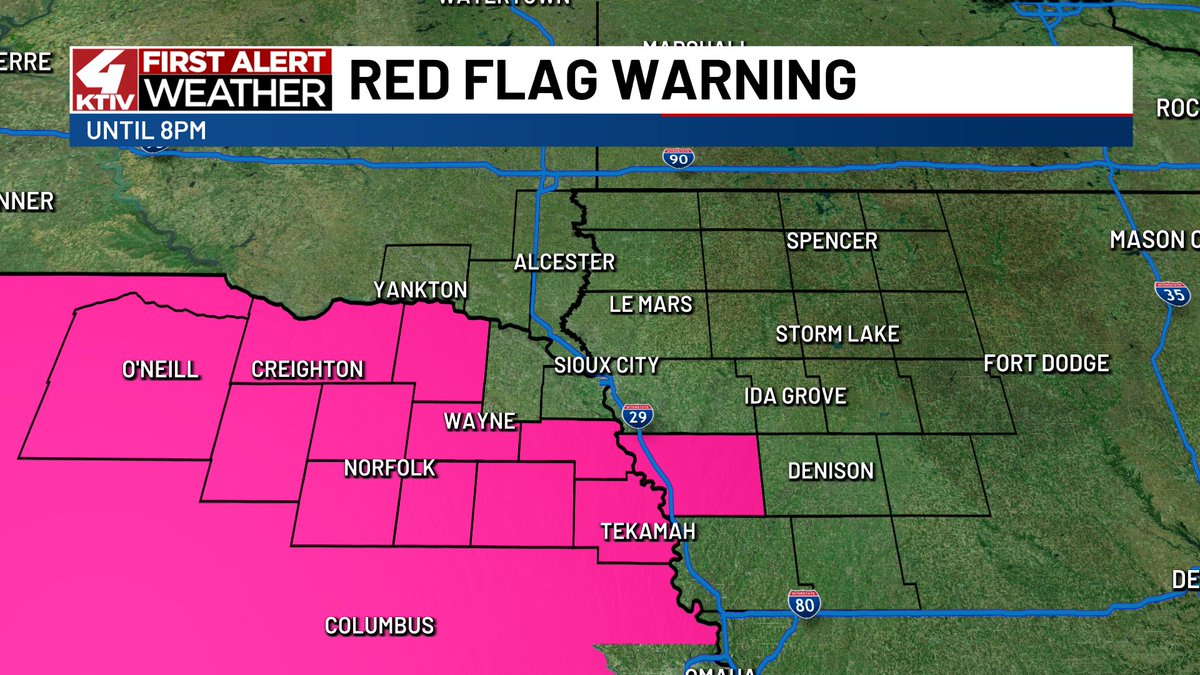 Fire danger for most of Nebraska today with a windy and cool Saturday on tap. The wild temperature swings continue in your forecast: ktiv.com/2026/04/18/win…