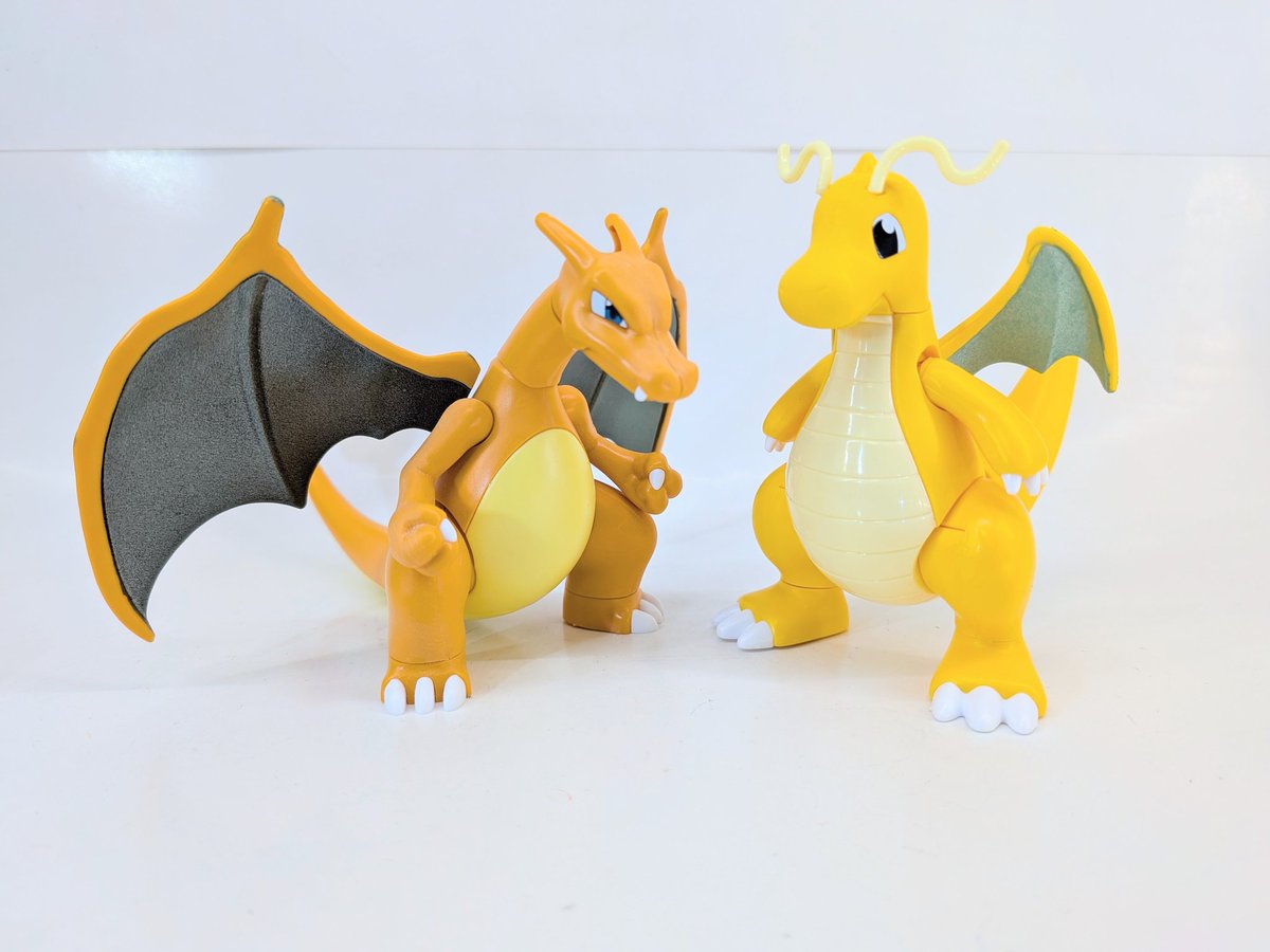 ポケプラ 今日一気に3匹作ってました！ まず リザードンvsカイリュー