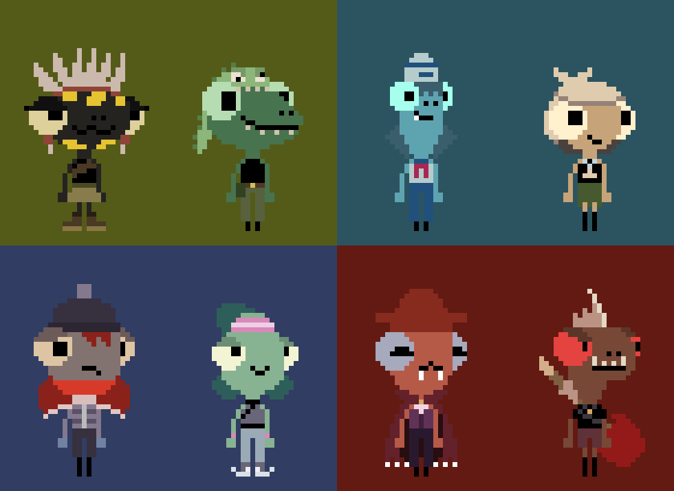 PAxSOF's tweet image. Pixelated OC Biome Fools Pack
#ShipofFools #OC #Biome #PixelArt