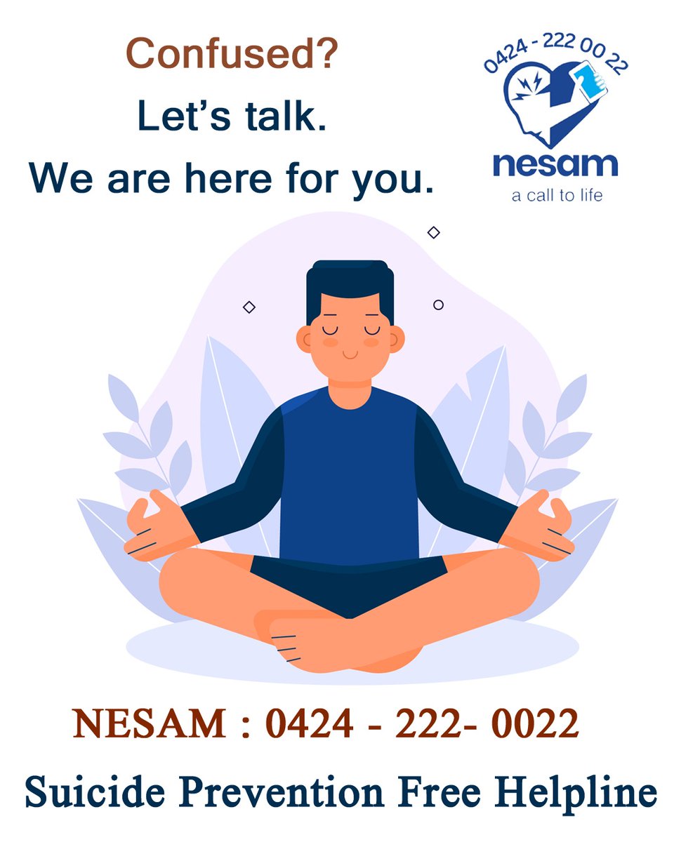 nesamerode's tweet photo. Confused? You don’t have to face it alone. 💙
Talk. Share. Heal. There’s always someone ready to listen
Because your life matters. Always.

#YouAreNotAlone #MentalHealthMatters #SpeakUp #Hope #StayStrong #ReachOut #SupportMatters #SuicidePrevention #Healing #ItsOkayToTalk https://t.co/8yDE5H5Jbx