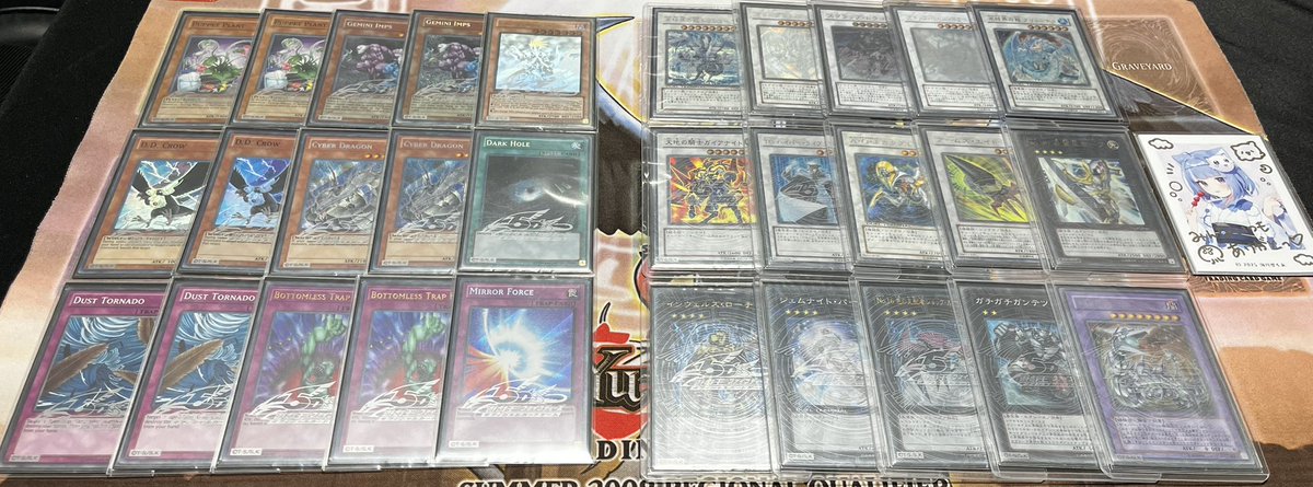 stellar_momo_'s tweet photo. 宮城遊戯CS 1103  

使用 ライトロード

代行天使　×◯×
ラヴァル　×◯×
TGサイキック ◯×◯
ラヴァル　×◯◯

ギリ負け越し回避したけどこれで3大会連続2-2。。。
俺は弱い🥲 https://t.co/de5K3Vbc6J