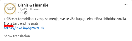 firusvg's tweet image. Go home #LinkedIn, you're drunk.

[Izvor: linkedin.com/posts/tr%C5%BE…]