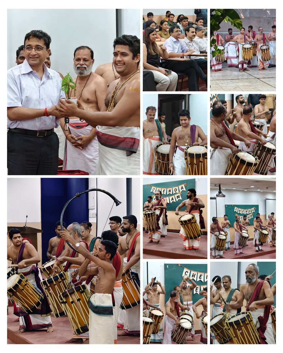terischool's tweet image. An evening celebrating India’s diverse cultural traditions, bringing together rhythms, roots, and shared heritage at TERI SAS.

#TERISAS #StudentLife #CampusLife #HigherEducation #University #IndianCulture #ChendaMelam #CulturalEvents