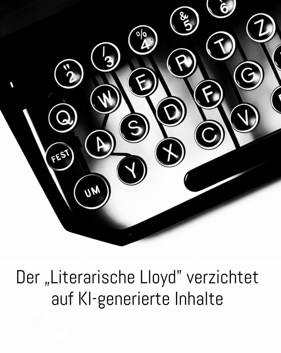 Der „Literarische Lloyd“ verzichtet auf KI-generierte Inhalte

mehr dazu 👉👉👉 literarischerlloyd.de/noki/