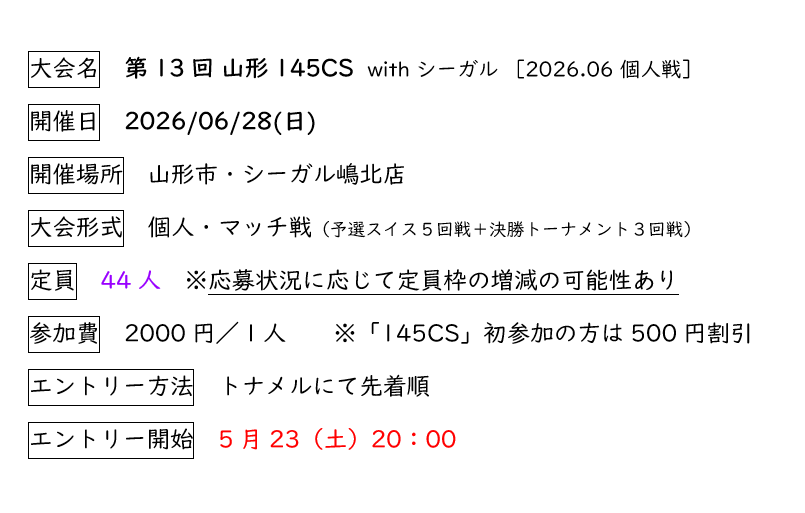 山形145CS tweet media