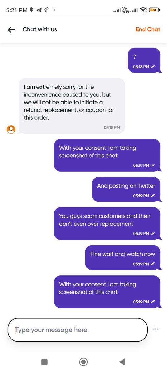 Ur_Dr_Ayush's tweet image. SCAM ⚠️ @SwiggyCares @instamart_it 

Pls REtweet &amp;amp; be aware

Food items seal broken, PURPOSELY CONTAMINATED, consumed &amp;amp; then delivered. 
Acc to support - No Return/Refund. Closes tickets.

IF YOU WANT TO SAFEGUARD YOUR HEALTH
Keep trending #BoycottSWIGGY
Don't order from Swiggy.