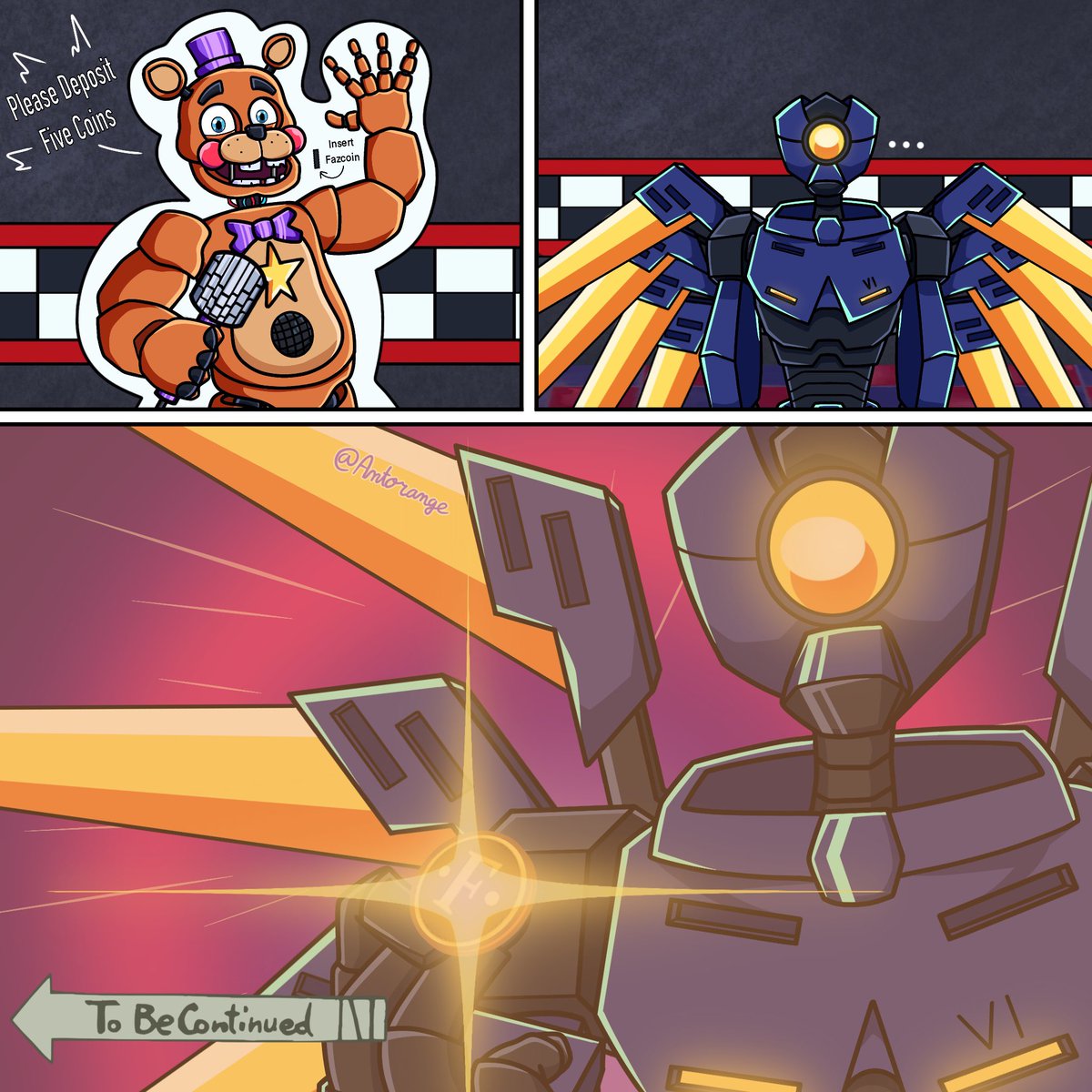 AntorangeTweet's tweet image. Hollow Coin-ple
#fivenightsatfreddys #v1 #ultrakill