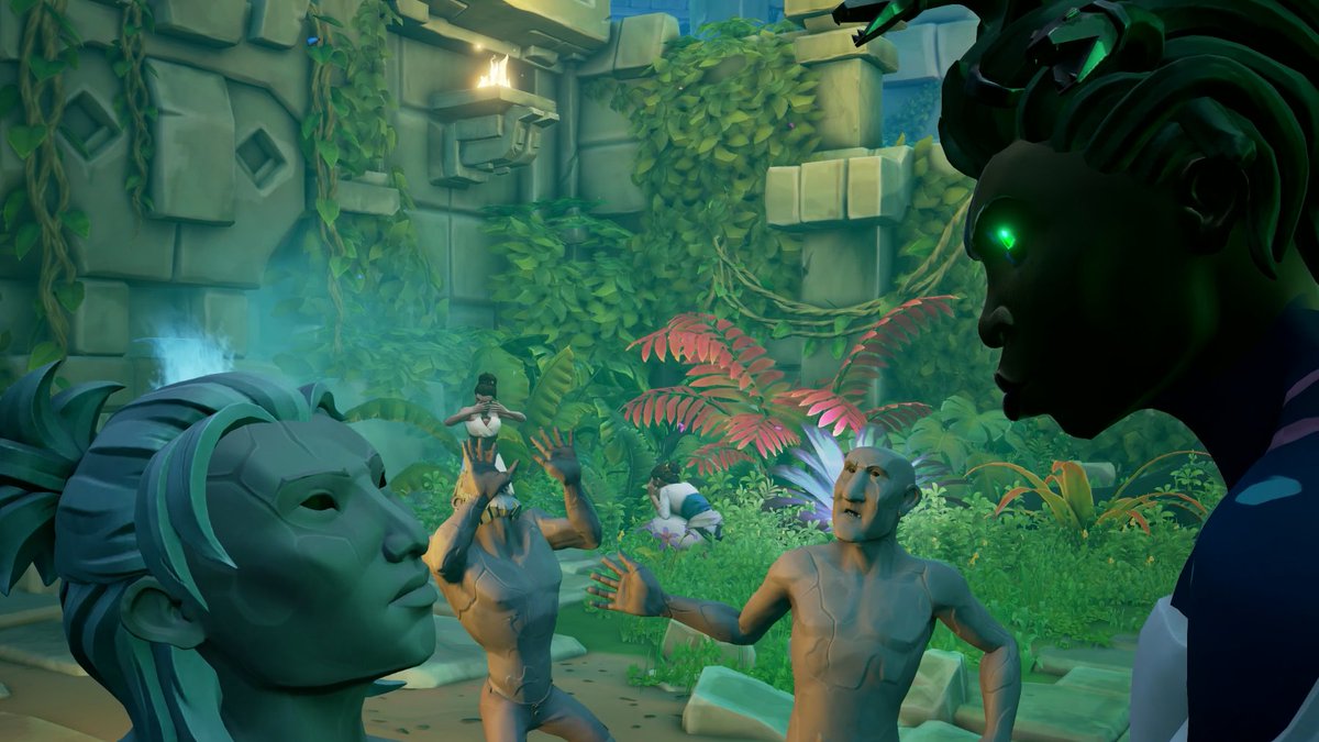KaroshiPLay's tweet photo. You may gaze at her reflection In still waters of the lake. But don't look at her directly Or death will be your fate.

Theme: Remarkable Rocks

#SoTShot #SeaOfThieves @SeaOfThieves https://t.co/C9u1Gz9Lxs