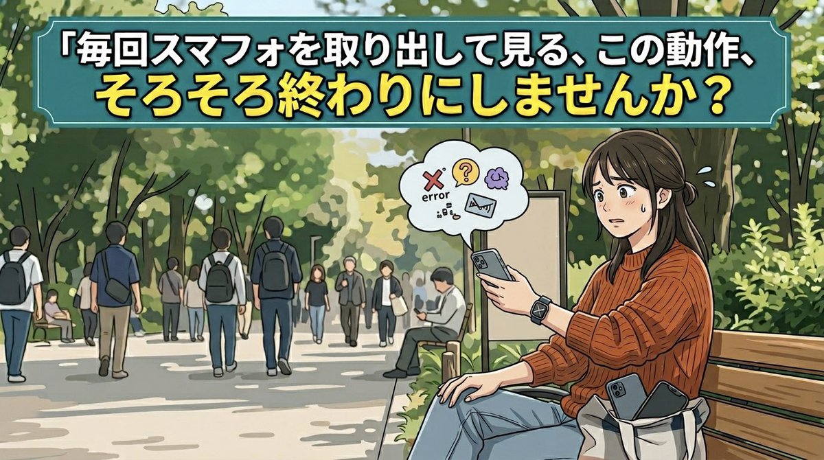 SHINCORE_8118's tweet image. 毎回スマフォを取り出して見る。
この動作、本当に必要なのかずっと考えていました。
「取り出さない」という前提について書きました。
shincorelog.com/%e6%af%8e%e5%9…
#スマートリング #日常の違和感 #UX #未来 #ブログ