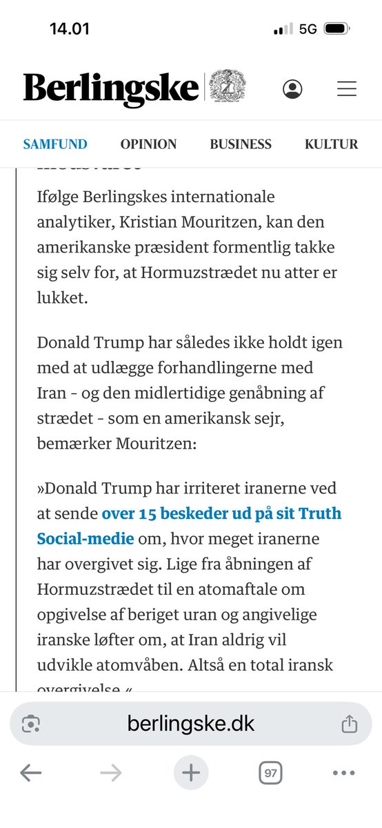 michael_eis's tweet image. 🤡 har intet begreb om hvad han laver og siger…

#mentalillness #uspol #MAGA @berlingske