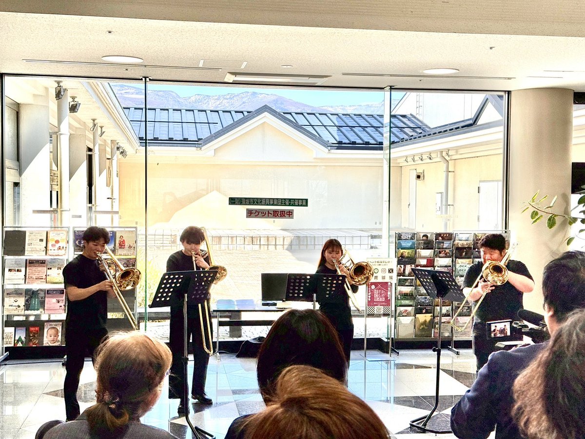 _y21trb's tweet photo. 2026 コバケンとその仲間たちオーケストラ
in須坂 @mesenahall 

遅ばせながら12日に終演いたしました！
チケット完売✨ありがとうございます🙇

急遽ロビコンにも参加し、久々にカルテットができとても楽しかったです🎶
また機会があればやりたいなとしみじみ…

#コバケンとその仲間たちオーケストラ https://t.co/fQq5vEqIFa