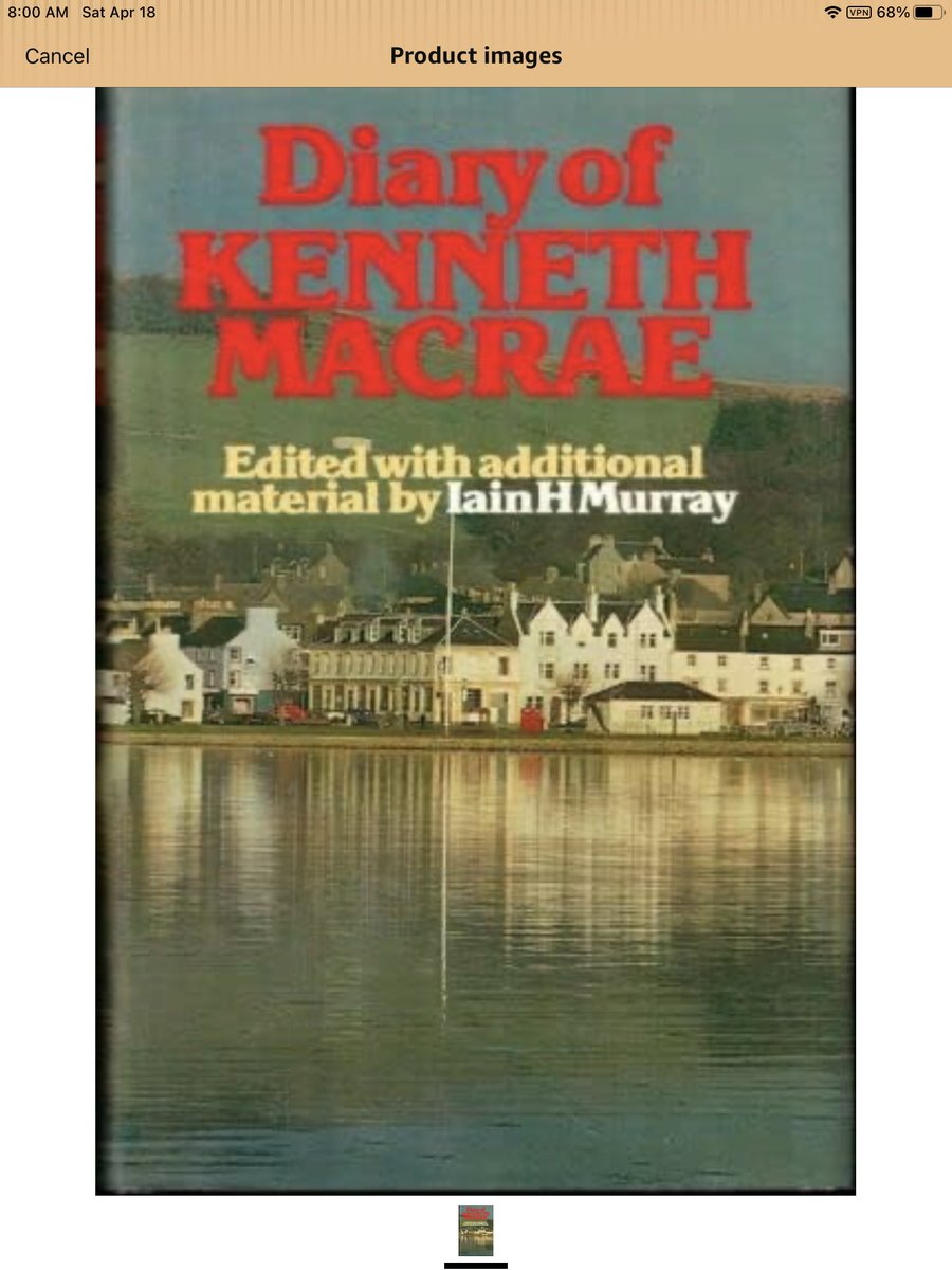 Read this while living in the Highlands. Absolutely loved it. He describes a regiment of Highland troops boarding a ship for France in WW1. As they boarded they were singing Psalms.  MacRae was a faithful pastor. Often did visitation on his bicycle.