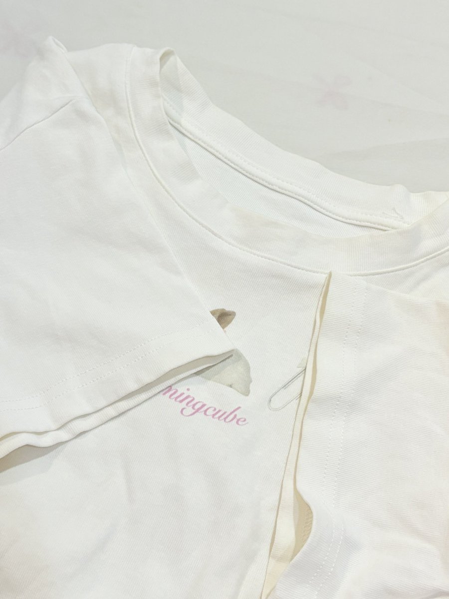 applepaperr ໒꒰ྀི -᷅ ⤙ -᷄ ꒱ྀི১ | F เสื้อทักเดม tweet media