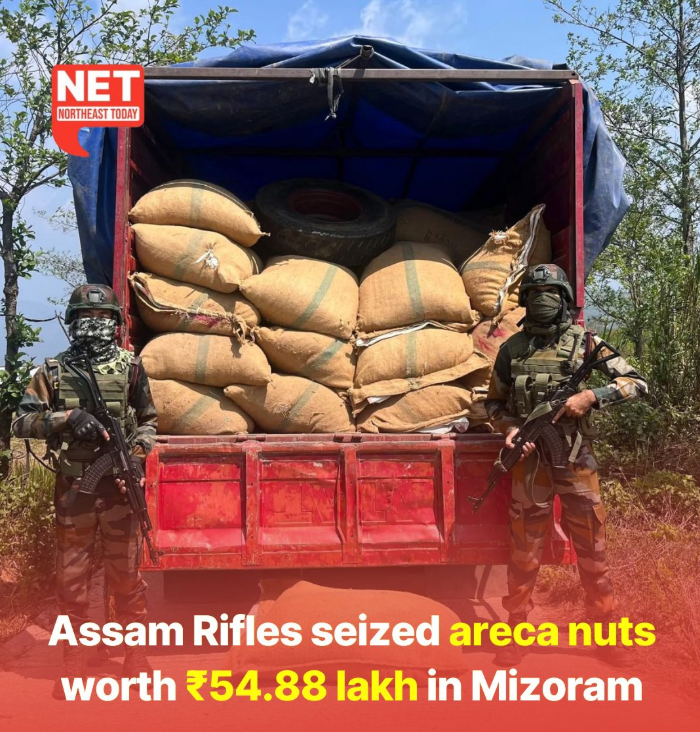 Major anti-smuggling success in #Mizoram 🚫
Assam Rifles and Custom Preventive Force seize 7,840 kg of areca nuts in Champhai strengthening border vigilance.
A reminder for youth to choose careers, a bright future, and say NO to drugs.
#AssamRifles #Champhai #SayNoToDrugs #Youth