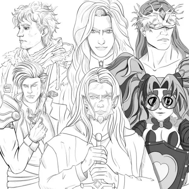 Dolf_Illust's tweet photo. These D&amp;D characters are ready for their next adventure⚔️

#fantasyart #DND #CommissionOpen #beforeandafter #artistsonx #artcommunity #illustration #rpg #tabletopgames #creativeart #artistlife #DolfArt #DreamArt https://t.co/eVPwl3ZebM