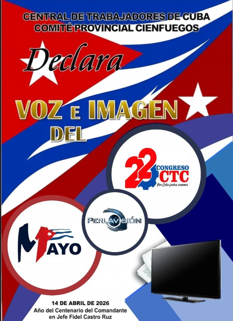 AnayMorera85's tweet photo. Los medios de prensa en Cienfuegos se declaran voz e imagen del 1 de mayo en conferencia de prensa.
#LaPatriaSeDefiende
#100fuegosVibra https://t.co/8kqztx6kSK