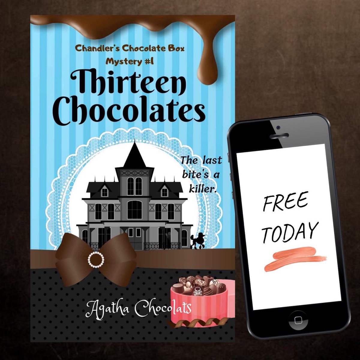 AgathaChocolats's tweet image. Thirteen heirs.
Thirteen chocolates.
ONE killer.😱

Can you guess whodunnit before the chocolates dwindle to down to one?
🍫🍫🍫🍫🍫🍫🍫🍫🍫🍫🍫🍫🍫
🚨Thirteen Chocolates is free today on Amazon!

amazon.com/Thirteen-Choco…

#cozymystery #amreading #freebook #kindleunlimited
