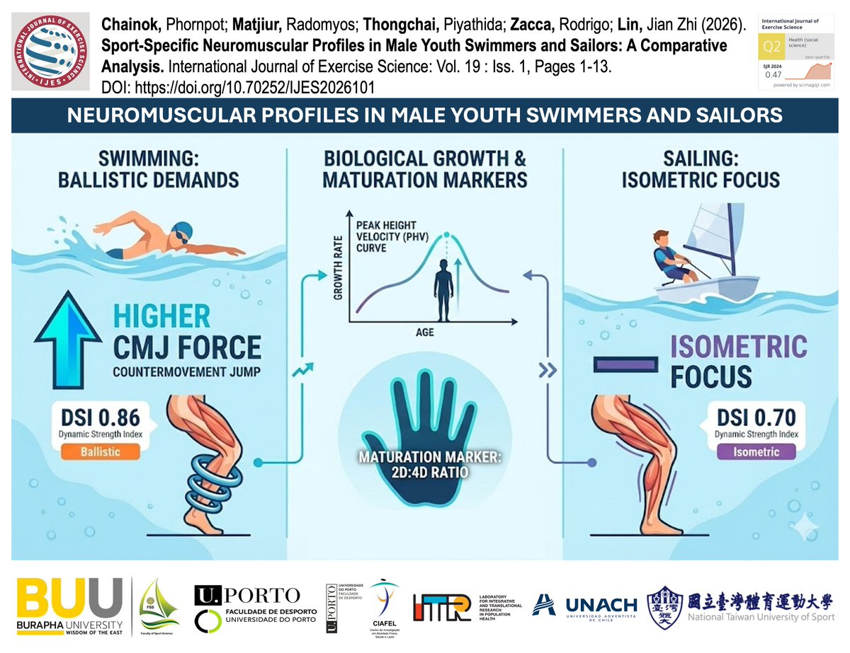 RodrigoZacca's tweet photo. (Free download) 
Neuromuscular profiles: Swimming 🏊🏻‍♂️ vs Sailing ⛵️ 
with @chainok_paul, Matjiur, Radomyos; Thongchai, Piyathida; and Lin, Jian Zhi 
DOI: https://t.co/WDux9LnUQV https://t.co/nIVOvEip8T