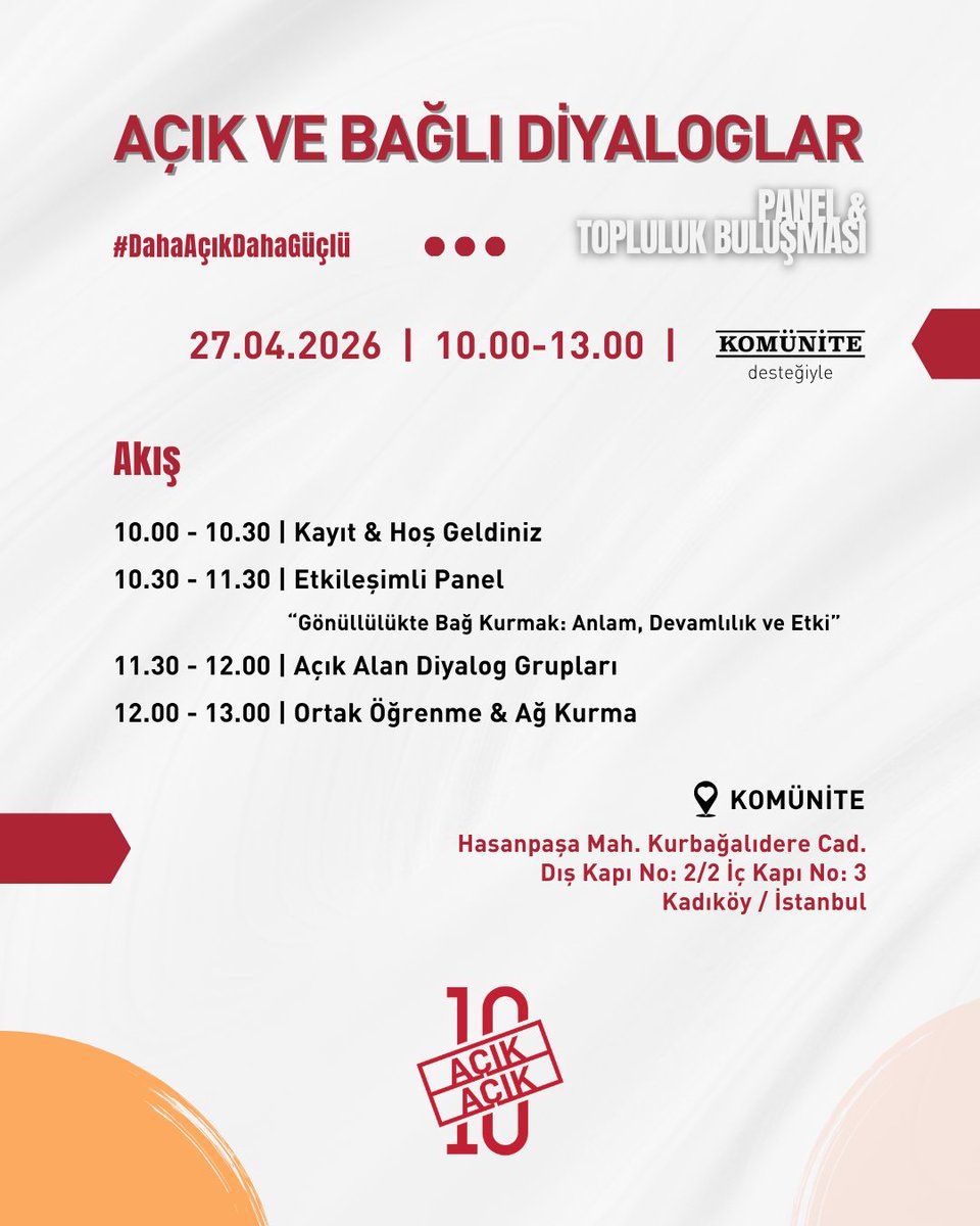 Açık Açık Derneği tweet media