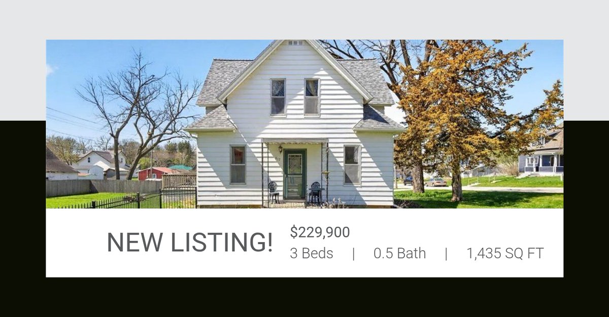 timdanielson7's tweet photo. 📍 New Listing 📍 

517 Pleasant Street Ne in Preston. 

Reach out here or at (507) 259-9110 for more information or to set up a private showing!

Tim Danielson https://t.co/gmvyJtoP1T https://t.co/A3cTIUcvx5