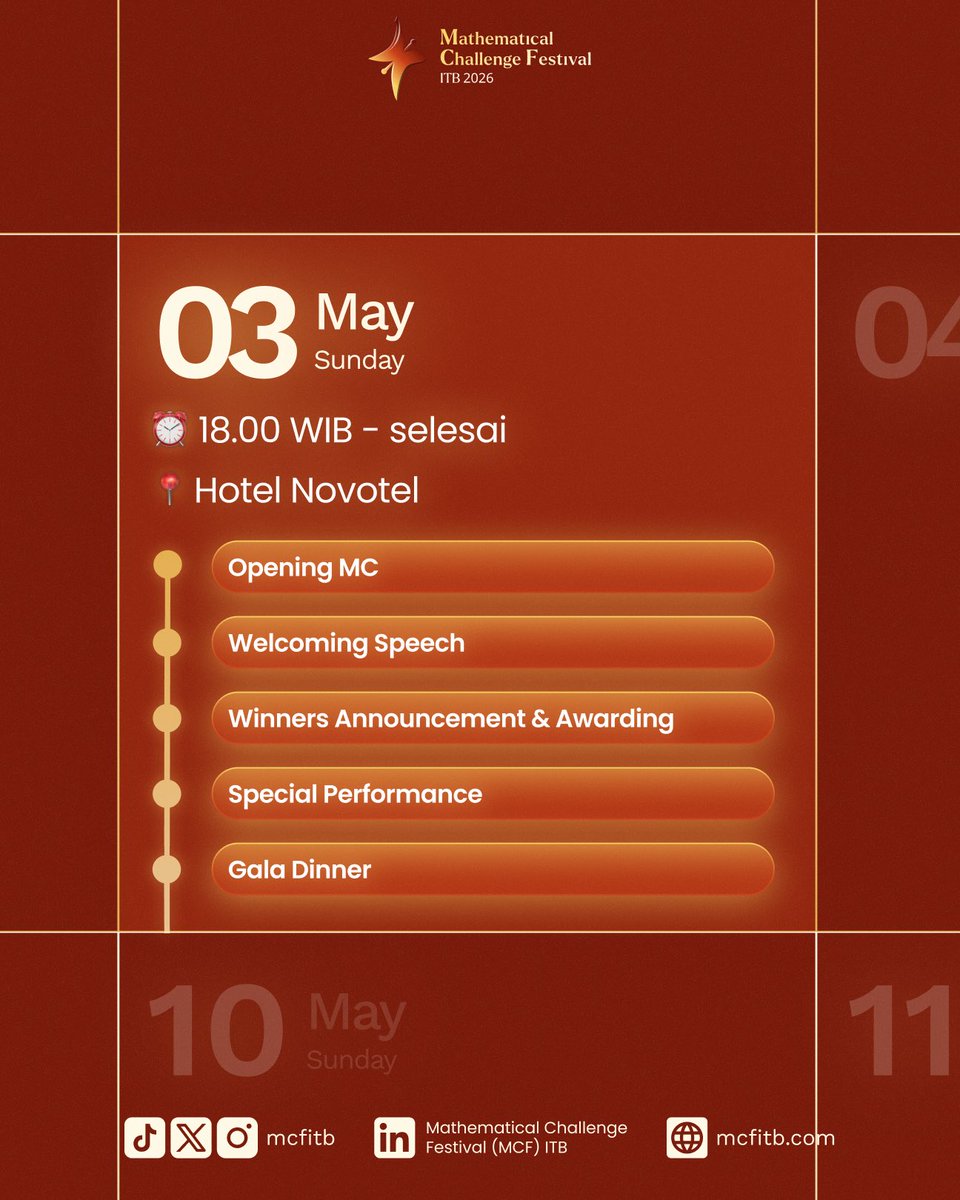 MCF ITB 2026 tweet media