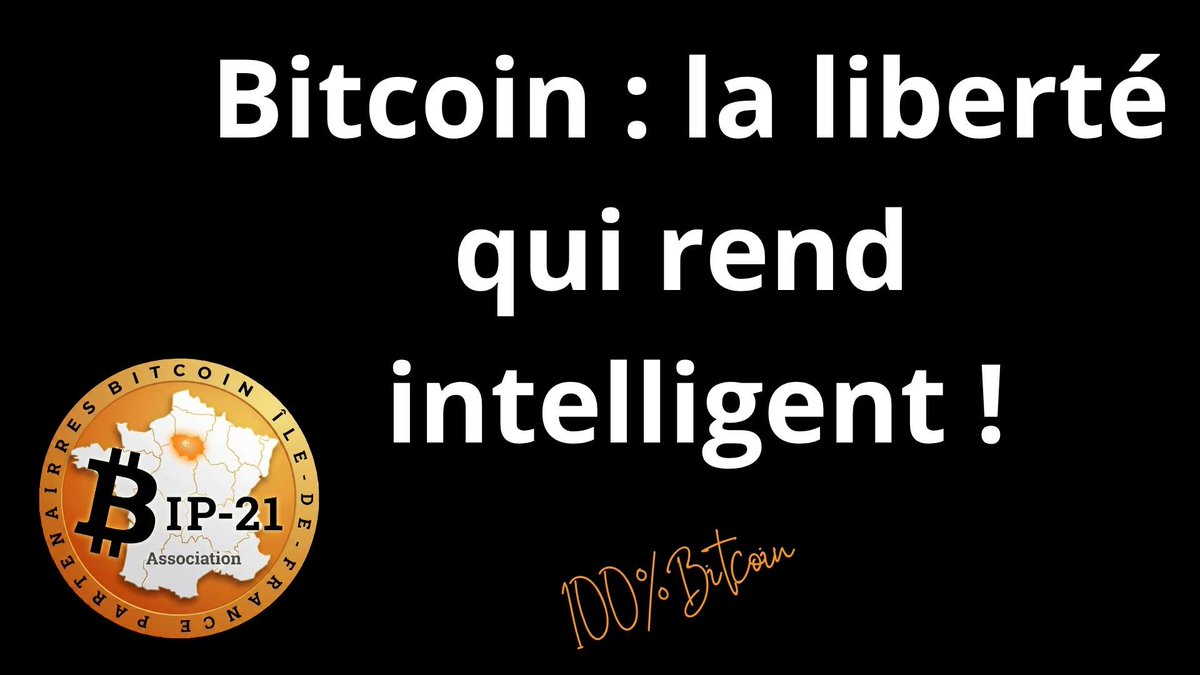Association "Bitcoin Île-de-France Partenaires" tweet media