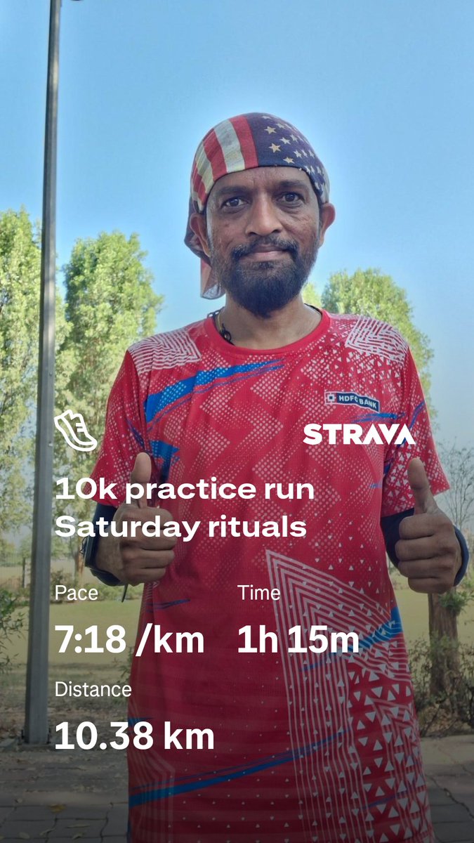 sheku3001's tweet image. 10k practice run Saturday rituals #runners #running