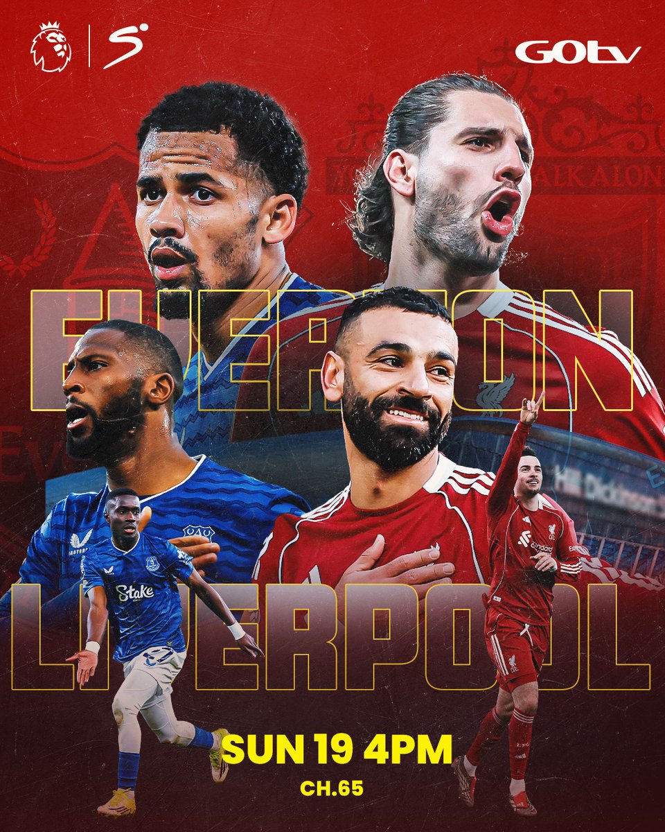 GOtvKenya_'s tweet image. Can Mo Salah lead #Liverpool to victory, or will #Everton's stars pull off an upset?⚽️😤

✅ #EVELIV | SUN 19 @ 4 PM | Ch. 65

To Stream📲 gotv.stream

Dial *423# or use #MyGOtvApp to reconnect to GOtv today 🤗

#ItsOnGOtv #EveryGameThatMatters #PremierLeague