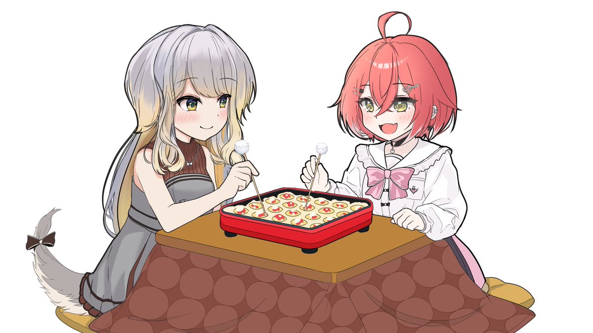 「引用元の動画用に描いた一枚絵等々 #栞葉書 #獅子どろーいんぐ」|あにのイラスト