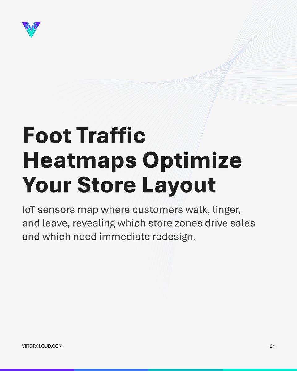 ViitorCloud's tweet image. As a Digital Experience Consulting and Services Company, @ViitorCloud deploys omnichannel IoT touchpoints to track foot traffic and increase basket size by 30%.

#IoT #RetailTech #ViitorCloud