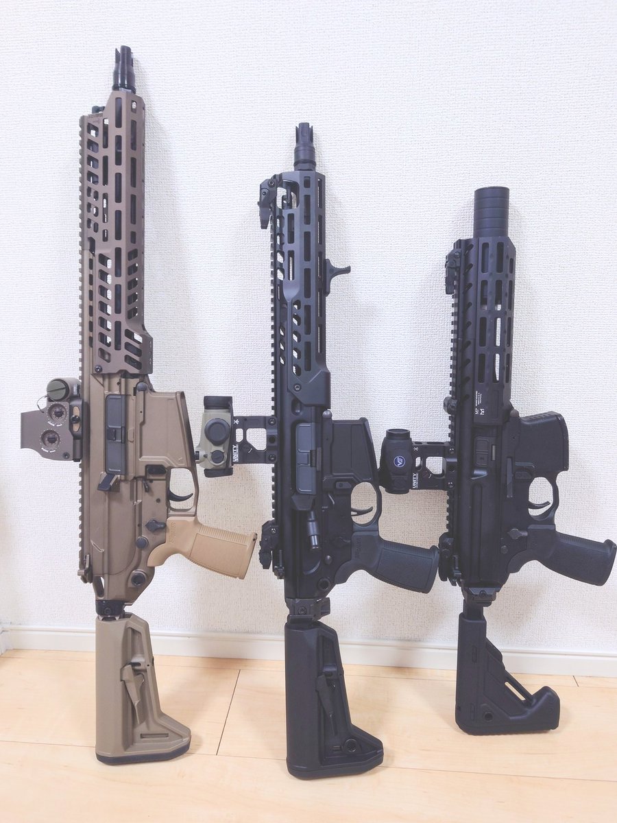 007Xion's tweet image. 我が家のSIG3兄弟
\(o´ｴ｀o)/\(o´ｴ｀o)/\(o´ｴ｀o)/
皆さんのSIG兄弟(家族)を紹介して下さい。
＃MX7
＃MPX
＃MCX